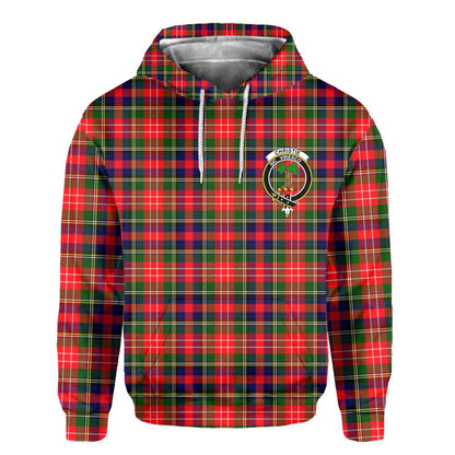 Clan Christie Tartan Men Hoodie Crest And Plaid Basic Style