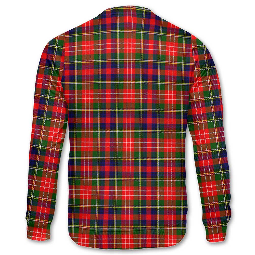 Clan Christie Tartan Men Sweatshirt Crest And Plaid Basic Style