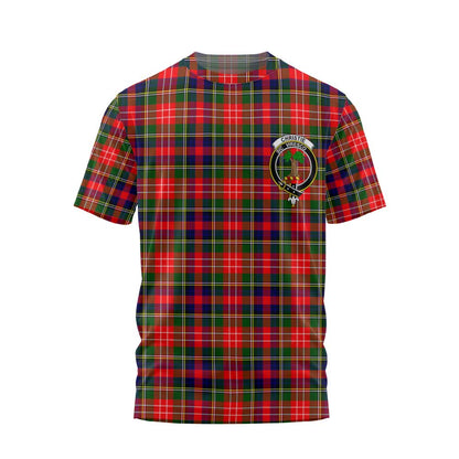 Clan Christie Tartan Men T Shirt Crest And Plaid Basic Style