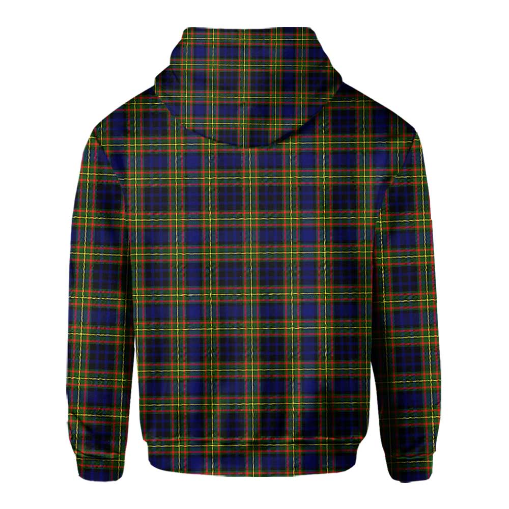 Clan Clelland Tartan Men Hoodie Crest And Plaid Basic Style