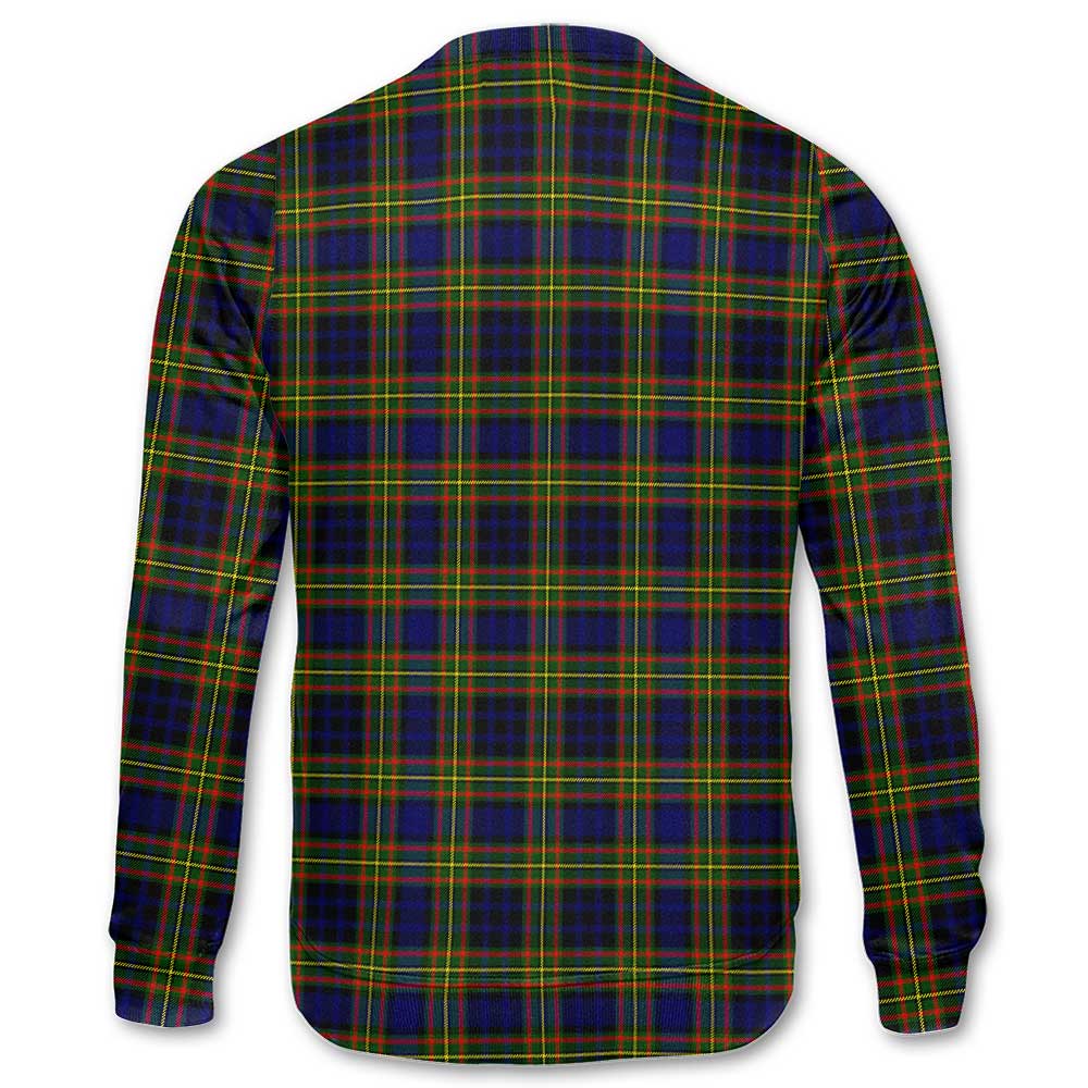 Clan Clelland Tartan Women Sweatshirt Crest And Plaid Basic Style