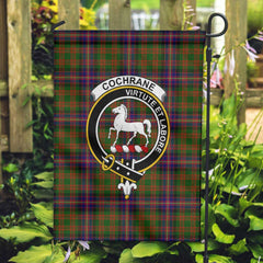 Clan Cochrane Tartan Garden Flag Crest And Plaid Basic Style