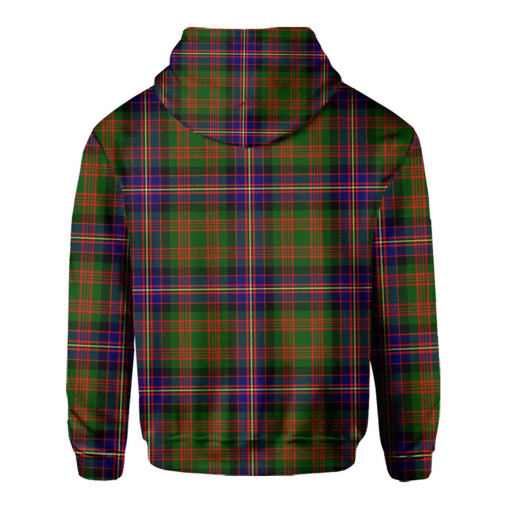 Clan Cochrane Tartan Men Hoodie Crest And Plaid Basic Style