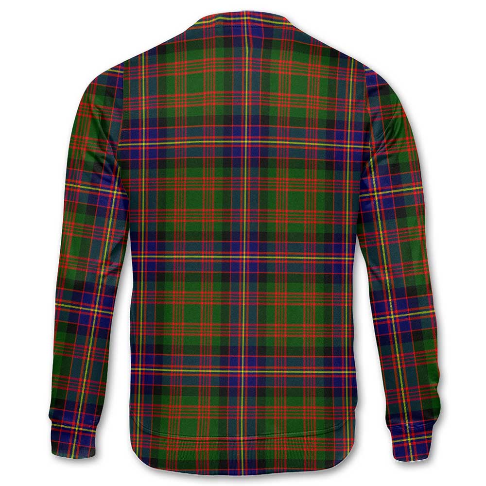 Clan Cochrane Tartan Men Sweatshirt Crest And Plaid Basic Style