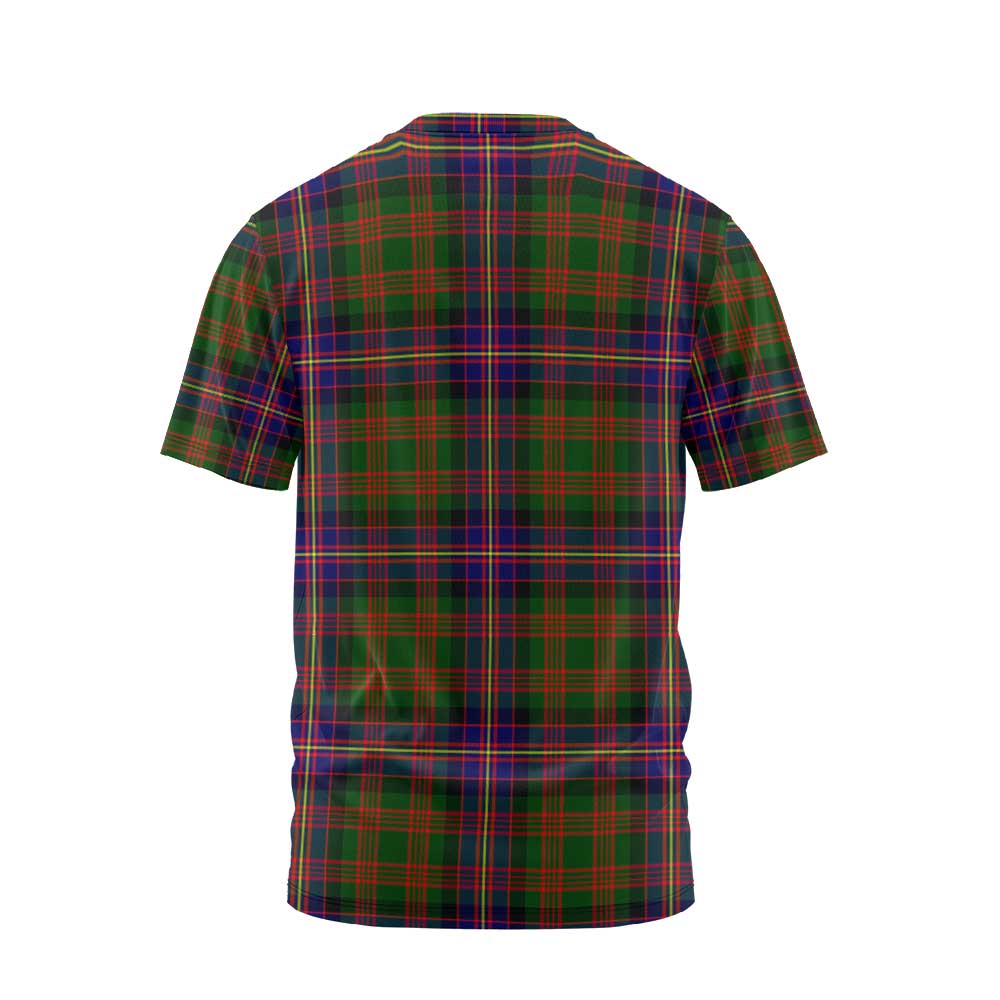 Clan Cochrane Tartan Men T Shirt Crest And Plaid Basic Style