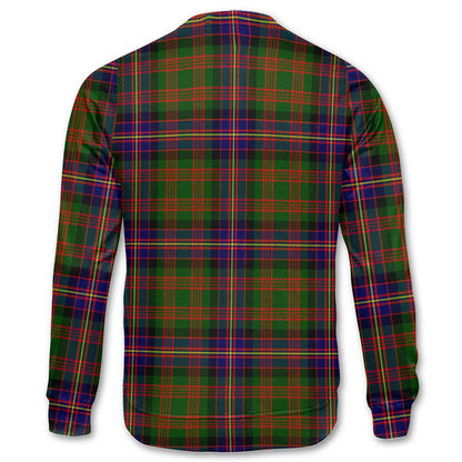 Clan Cochrane Tartan Women Sweatshirt Crest And Plaid Basic Style