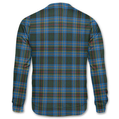 Clan Cockburn Tartan Women Sweatshirt Crest And Plaid Basic Style