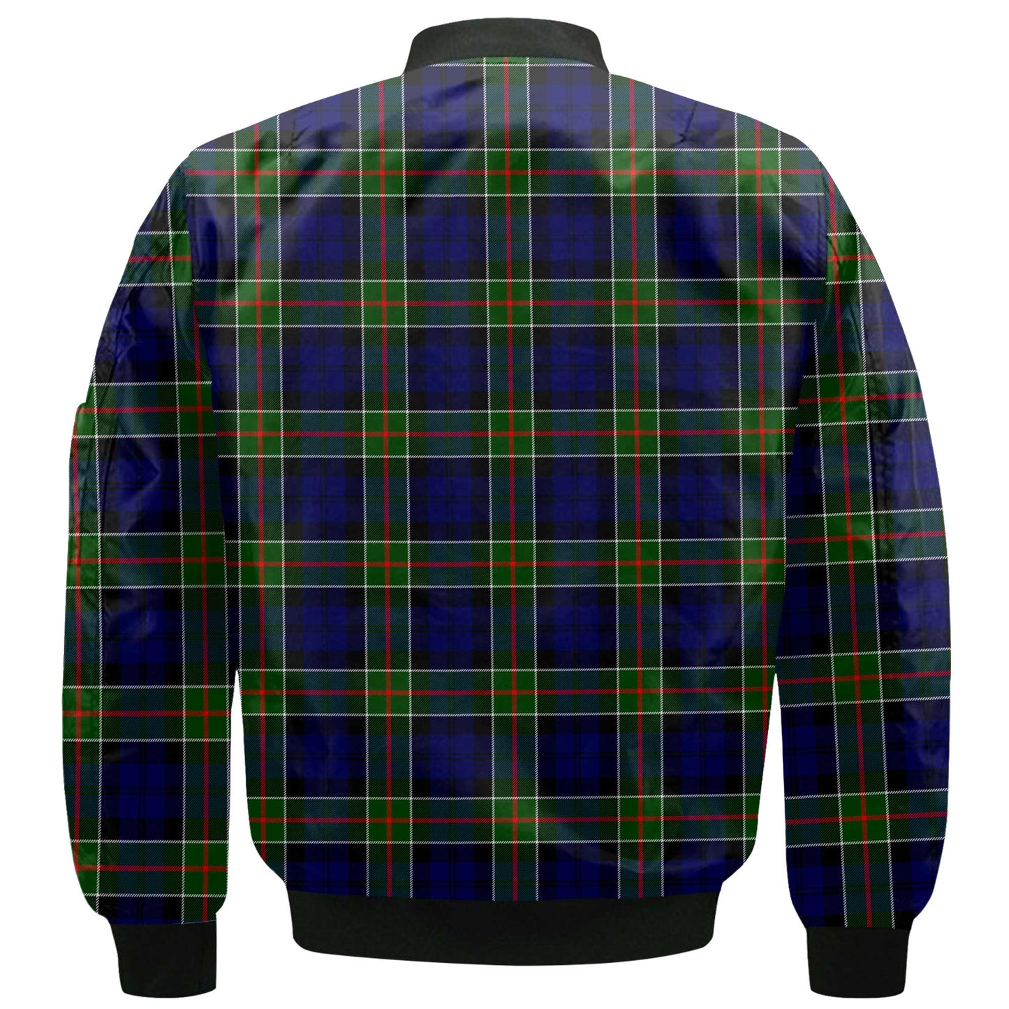 Clan Colquhoun Tartan Women Bomber Jacket Crest And Plaid Basic Style