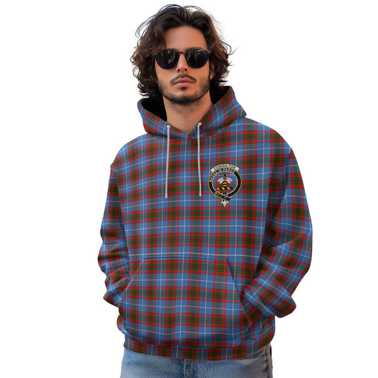 Clan Congilton Tartan Men Hoodie Crest And Plaid Basic Style