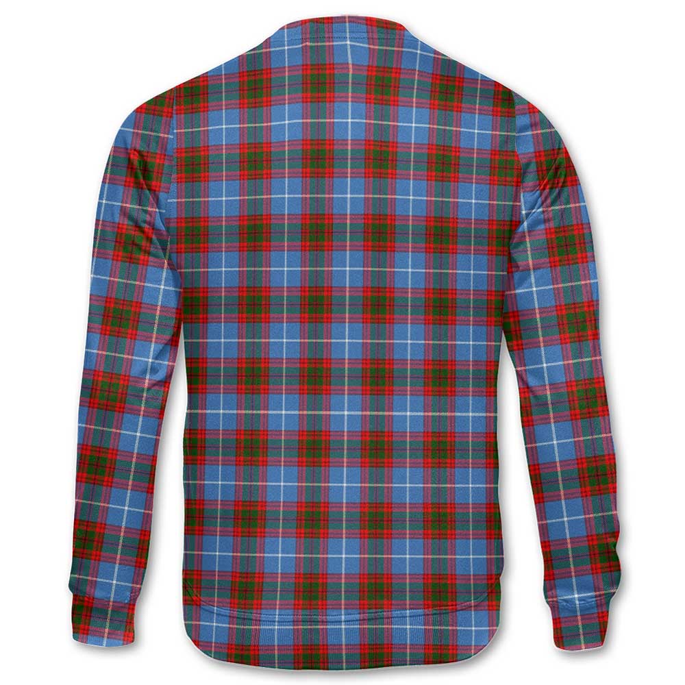 Clan Congilton Tartan Men Sweatshirt Crest And Plaid Basic Style