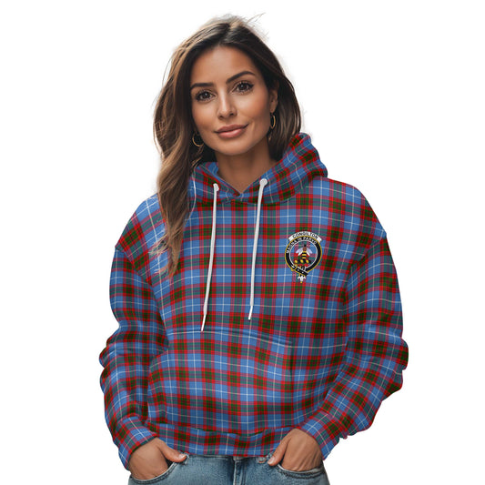 Clan Congilton Tartan Women Hoodie Crest And Plaid Basic Style