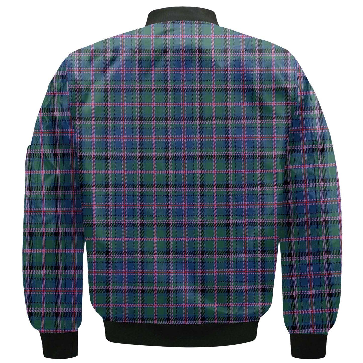 Clan Cooper Tartan Men Bomber Jacket Crest And Plaid Basic Style