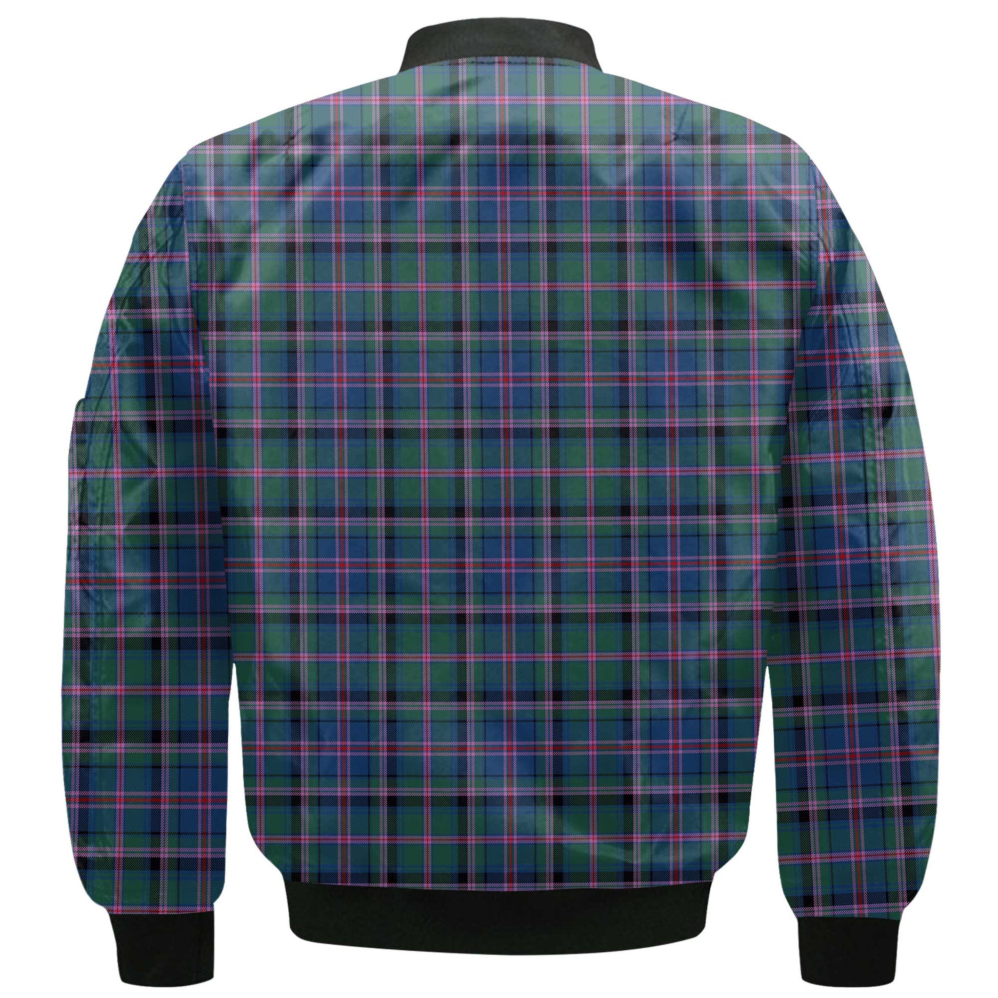 Clan Cooper Tartan Women Bomber Jacket Crest And Plaid Basic Style