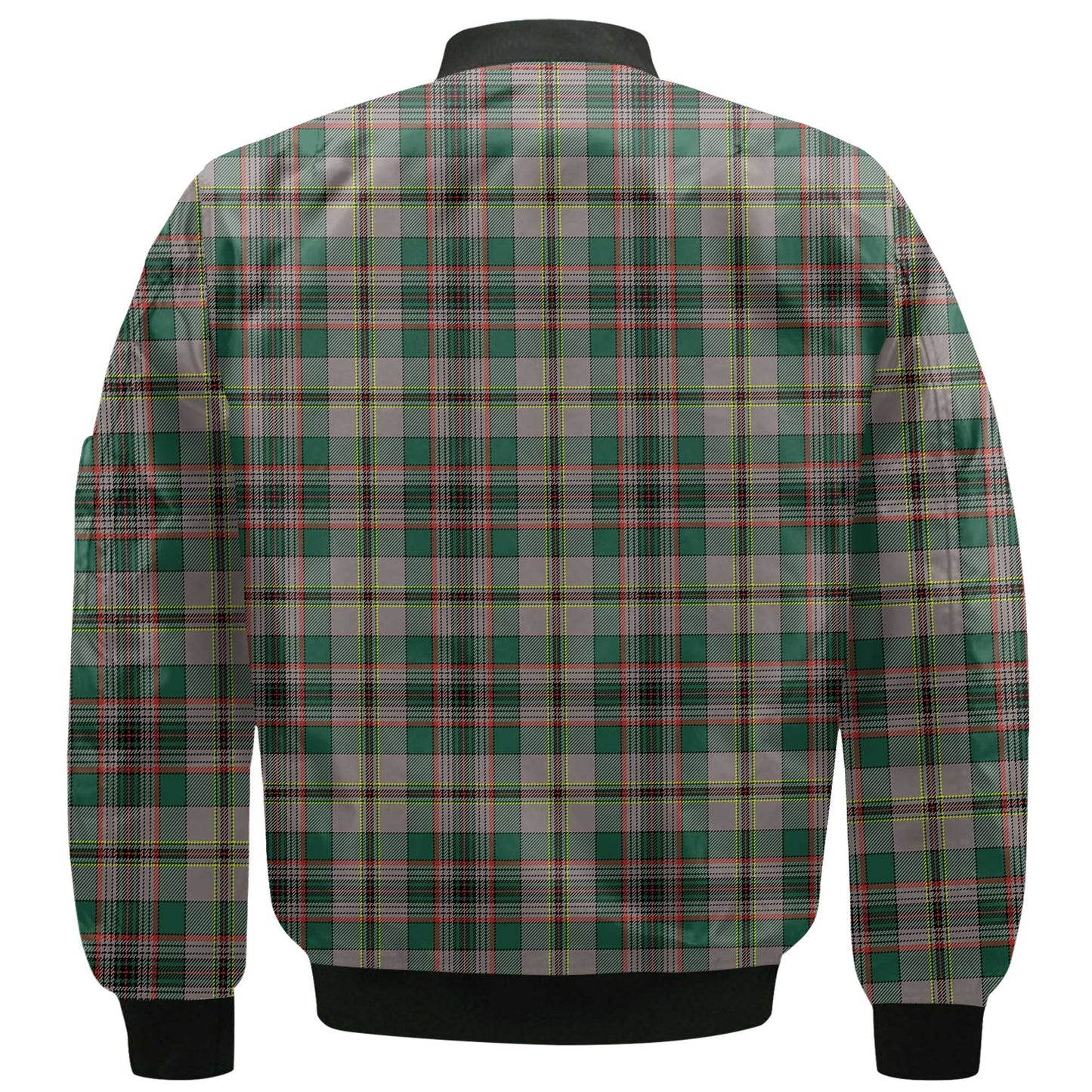 Clan Craig Tartan Men Bomber Jacket Crest And Plaid Basic Style