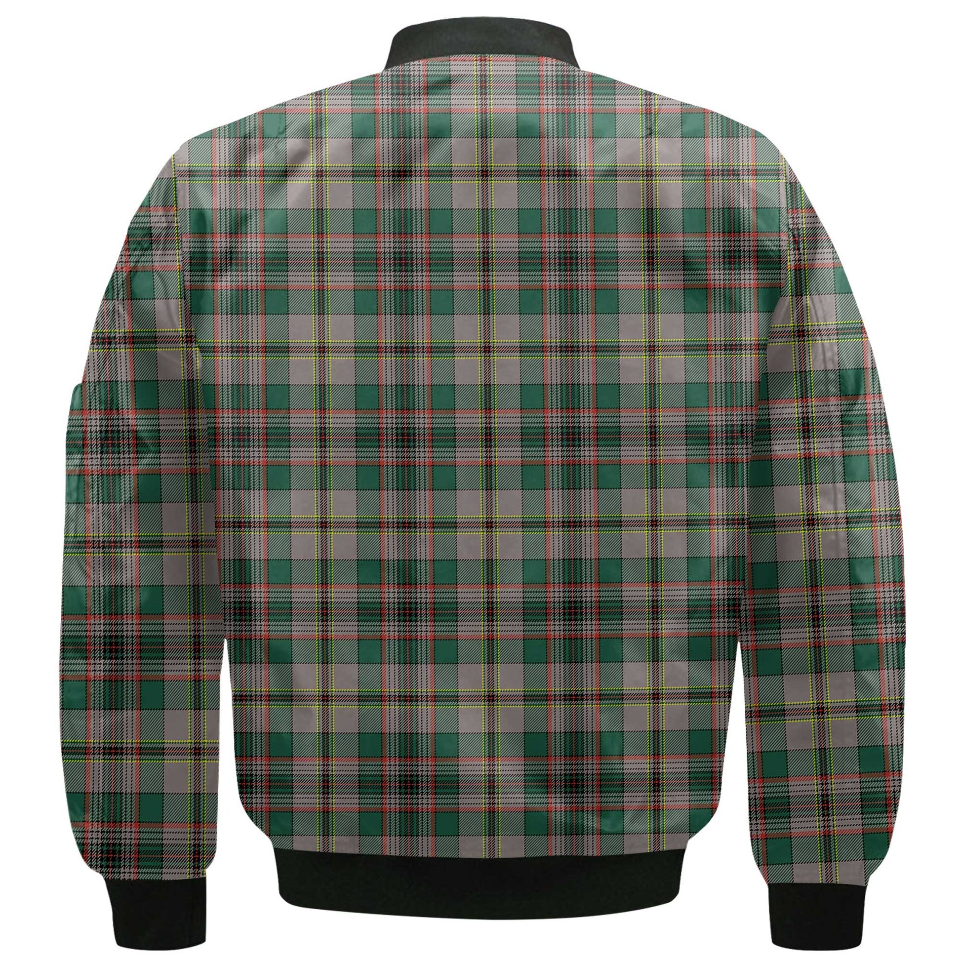 Clan Craig Tartan Men Bomber Jacket Crest And Plaid Basic Style