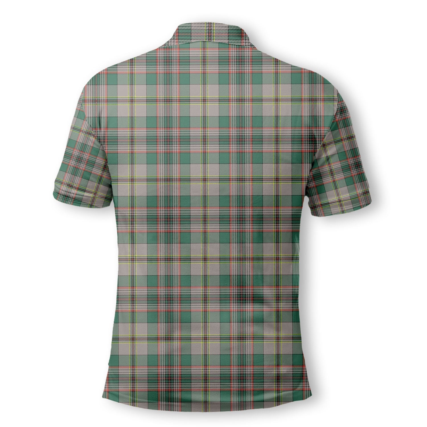 Clan Craig Tartan Men Polo Shirt Crest And Plaid Basic Style