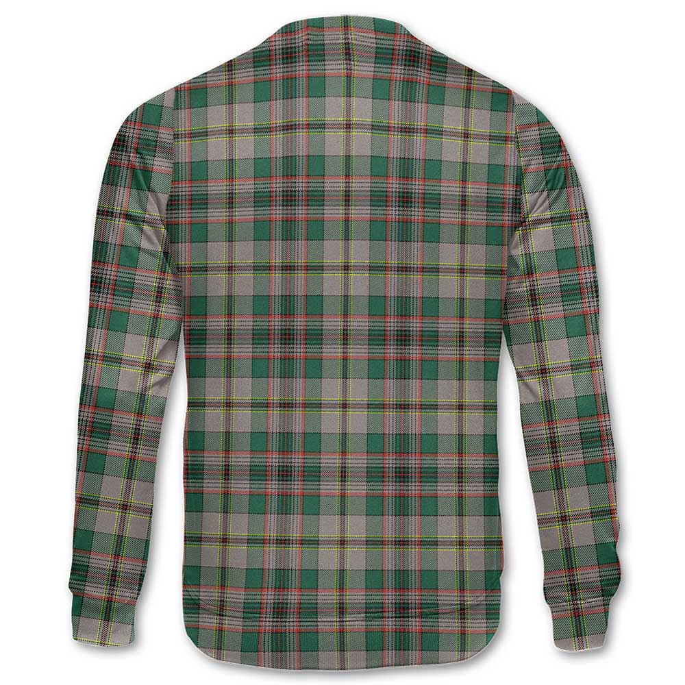 Clan Craig Tartan Men Sweatshirt Crest And Plaid Basic Style