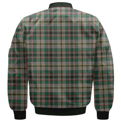 Clan Craig Tartan Women Bomber Jacket Crest And Plaid Basic Style