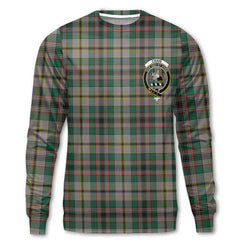 Clan Craig Tartan Women Sweatshirt Crest And Plaid Basic Style