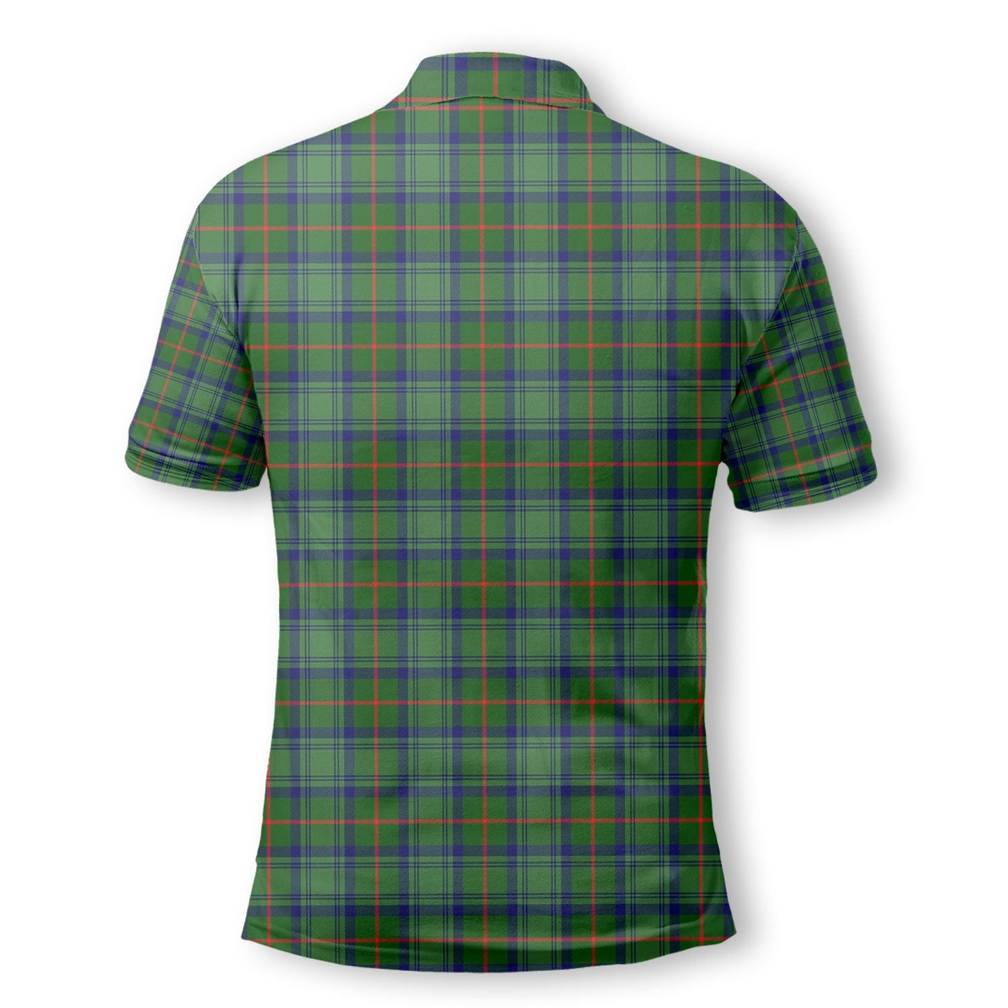 Clan Cranstoun Tartan Men Polo Shirt Crest And Plaid Basic Style