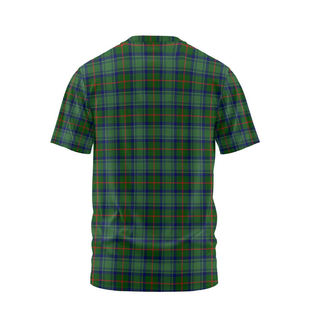 Clan Cranstoun Tartan Men T Shirt Crest And Plaid Basic Style