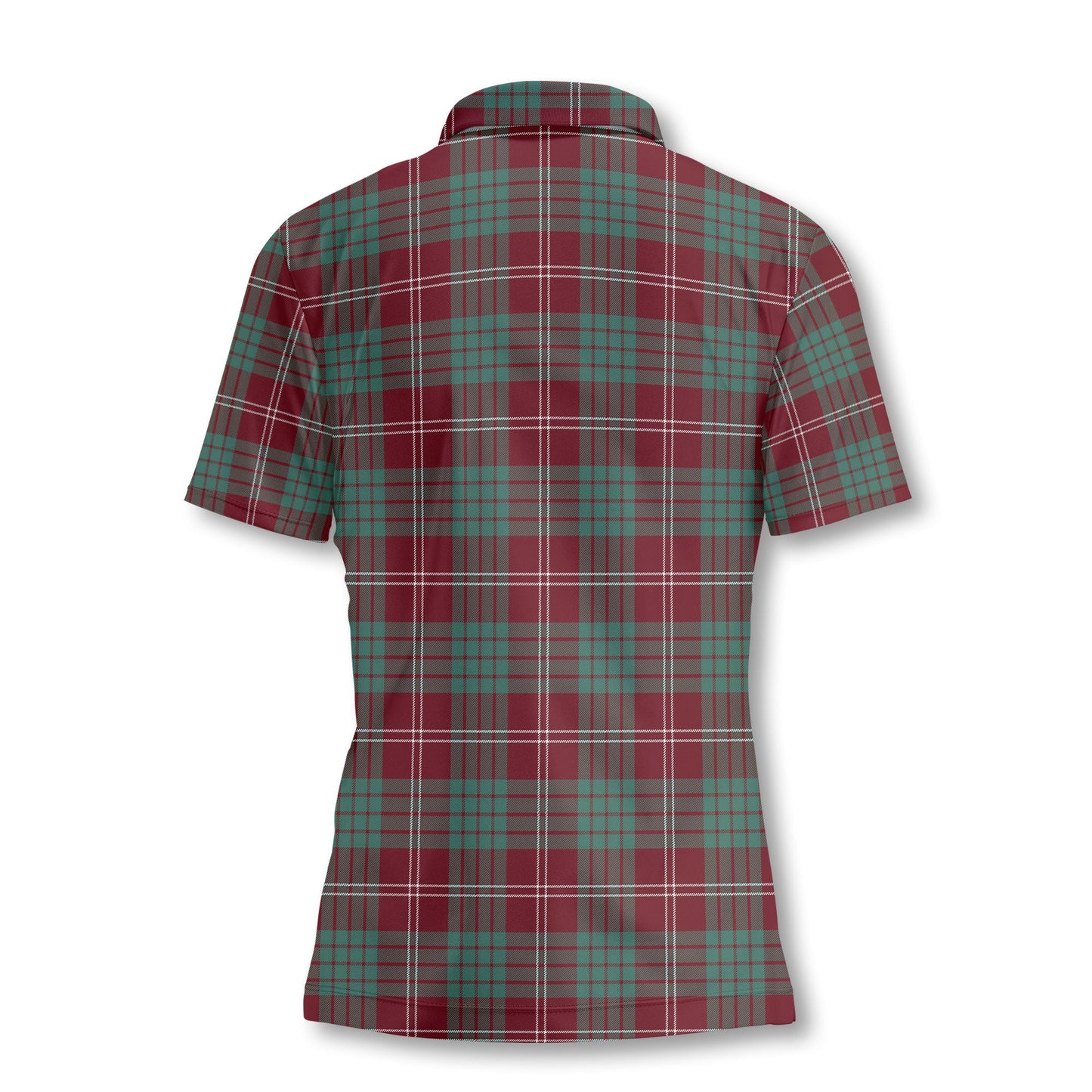 Clan Crawford Tartan Women Polo Shirt Crest And Plaid Basic Style