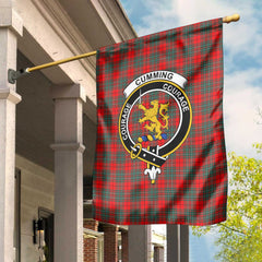 Clan Cumming Tartan Garden Flag Crest And Plaid Basic Style