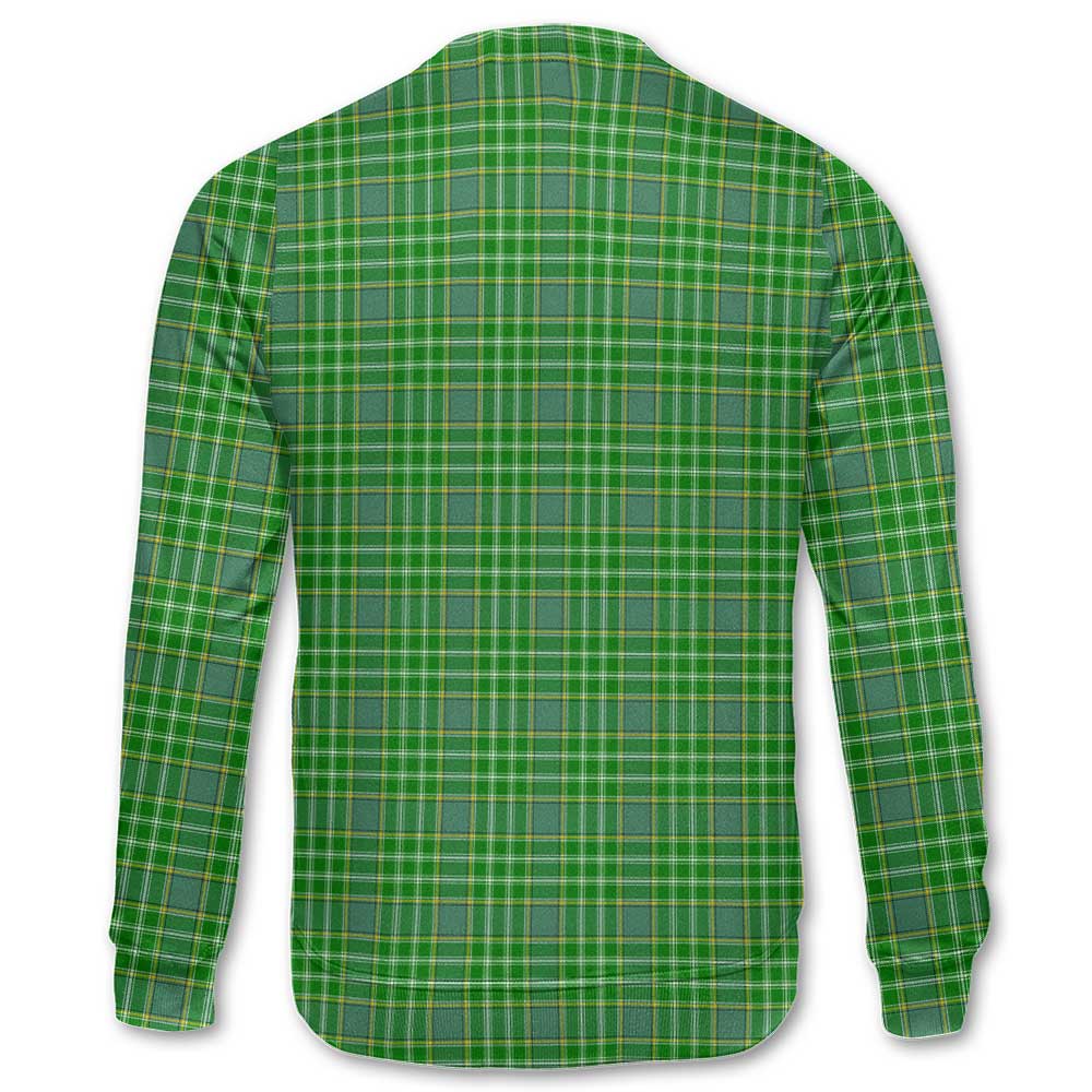 Clan Currie Tartan Men Sweatshirt Crest And Plaid Basic Style