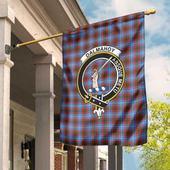 Clan Dalmahoy Tartan Garden Flag Crest And Plaid Basic Style