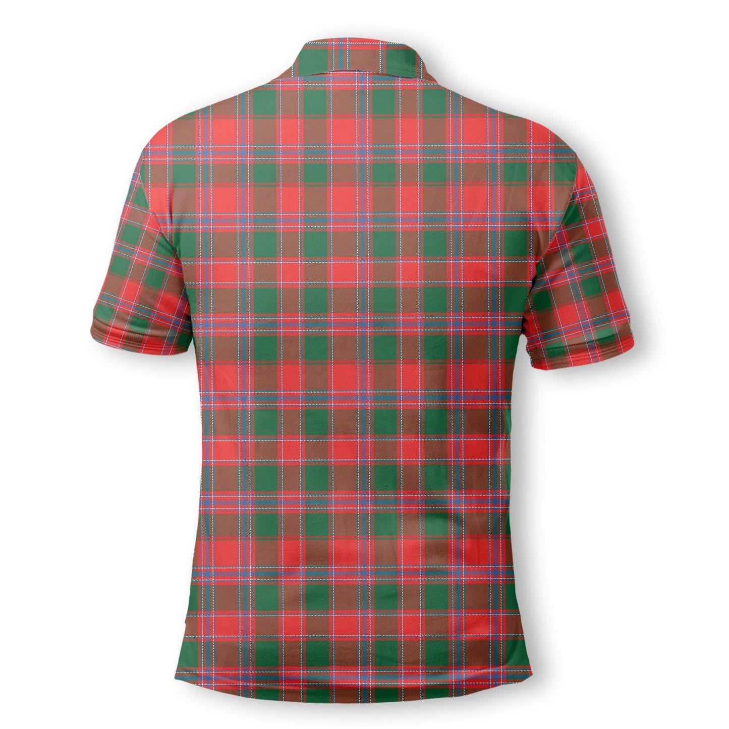 Clan Dalziel Tartan Golf Men Polo Shirt Crest And Plaid Basic Style