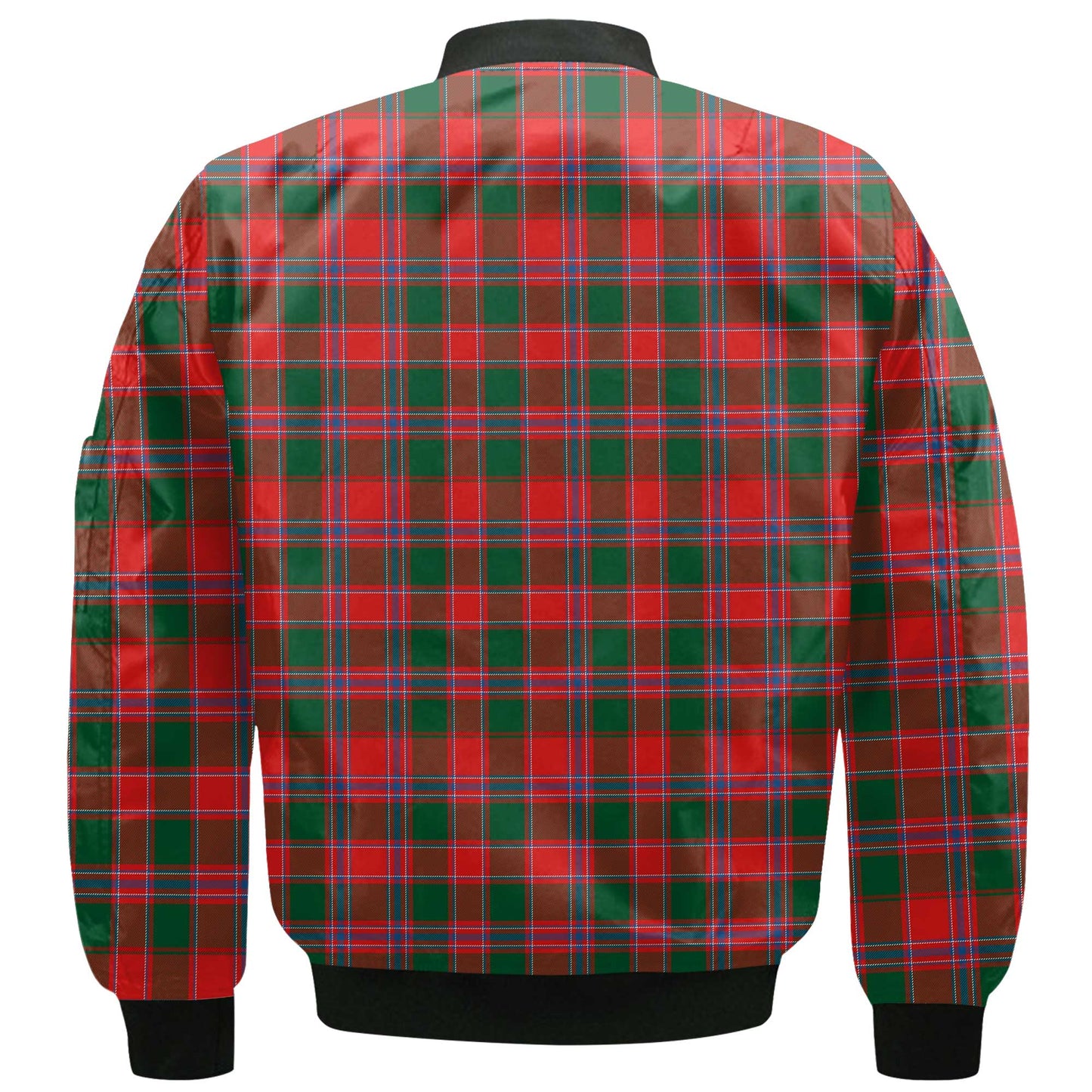 Clan Dalziel Tartan Men Bomber Jacket Crest And Plaid Basic Style