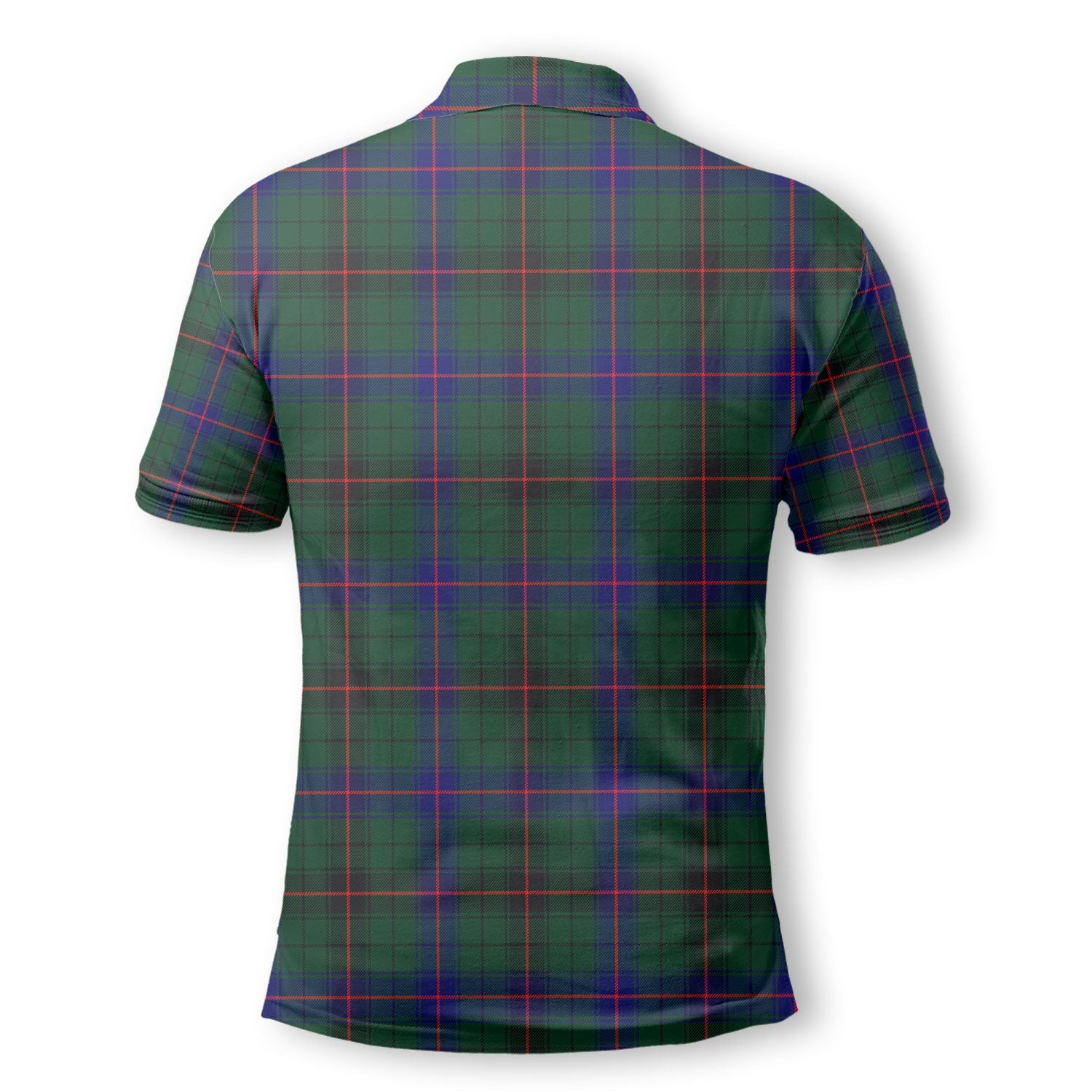 Clan Davidson Tartan Golf Men Polo Shirt Crest And Plaid Basic Style