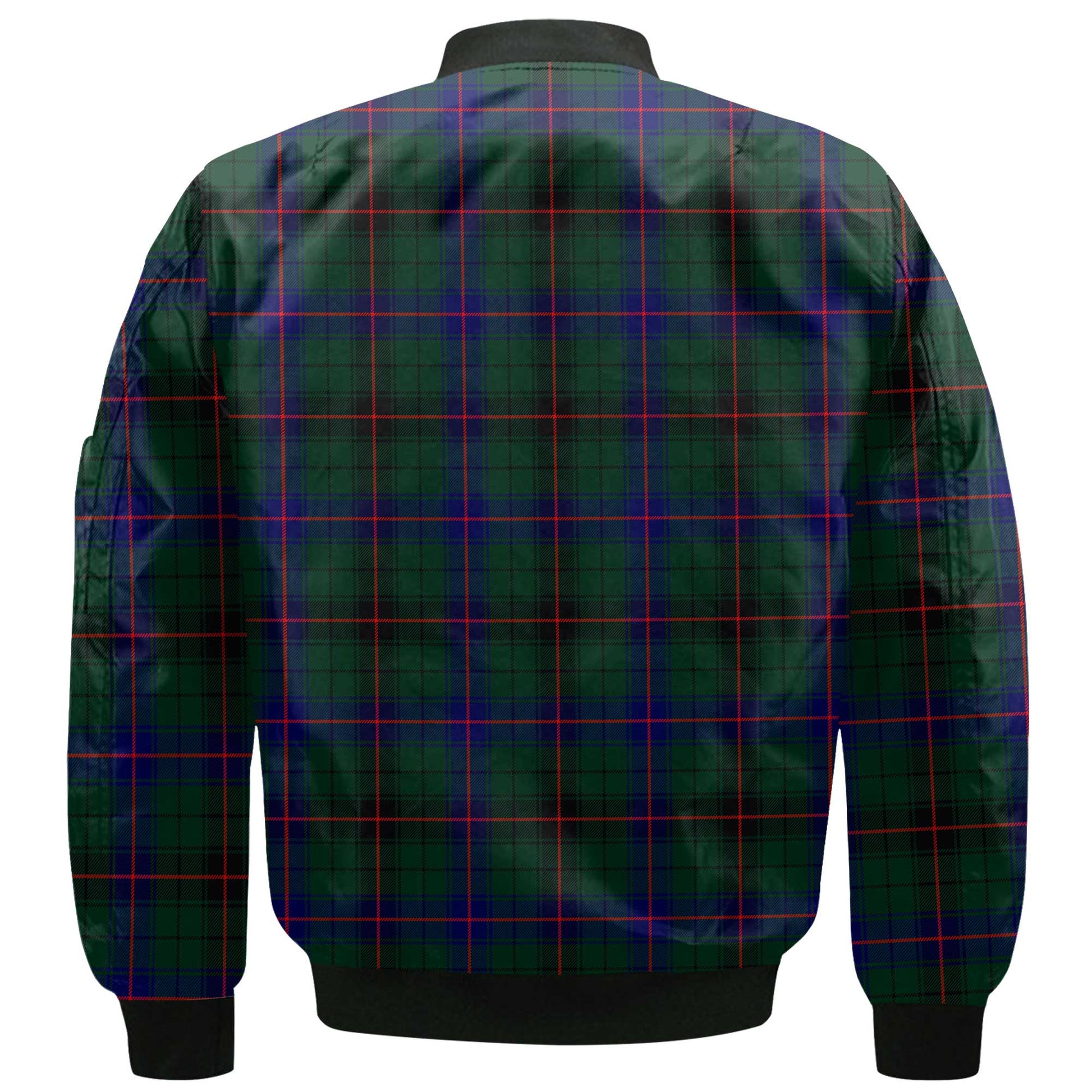 Clan Davidson Tartan Men Bomber Jacket Crest And Plaid Basic Style