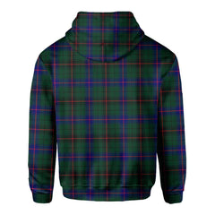 Clan Davidson Tartan Men Hoodie Crest And Plaid Basic Style
