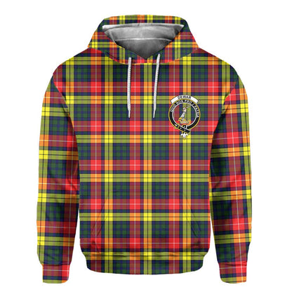 Clan Dewar Tartan Men Hoodie Crest And Plaid Basic Style