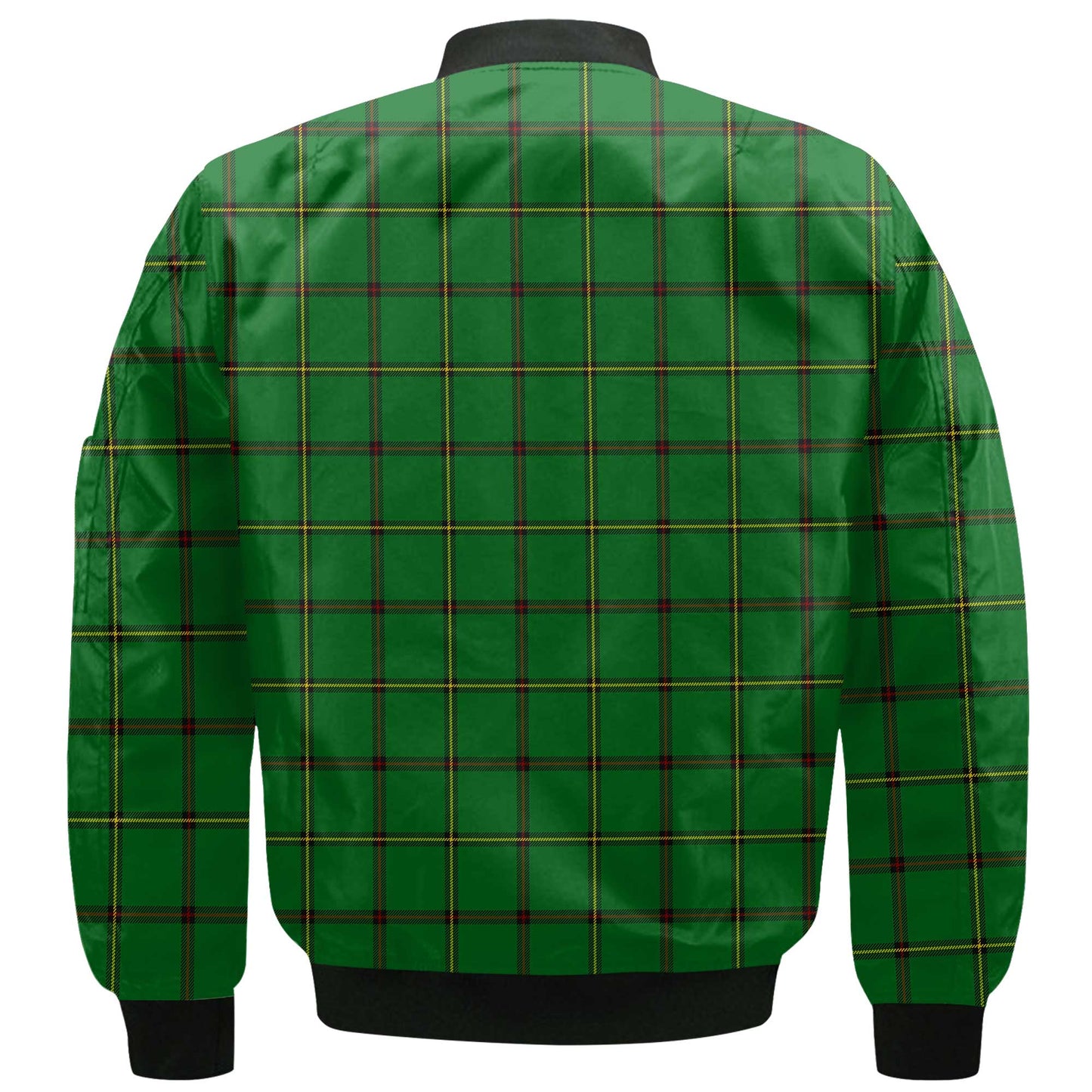 Clan Don Tartan Men Bomber Jacket Crest And Plaid Basic Style