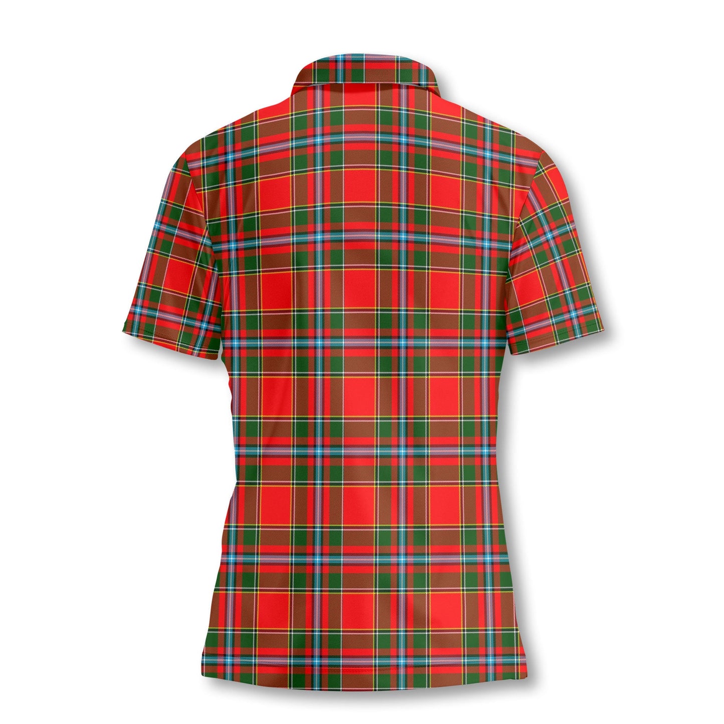 Clan Drummond Tartan Women Polo Shirt Crest And Plaid Basic Style