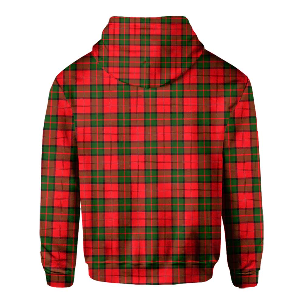 Clan Dunbar Tartan Men Hoodie Crest And Plaid Basic Style