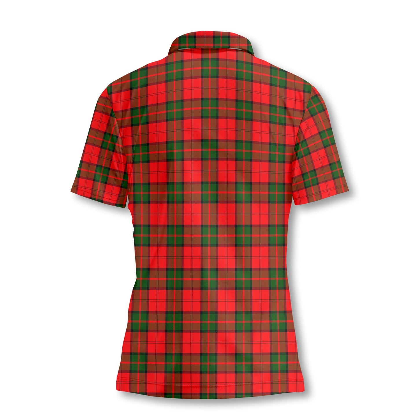 Clan Dunbar Tartan Women Polo Shirt Crest And Plaid Basic Style