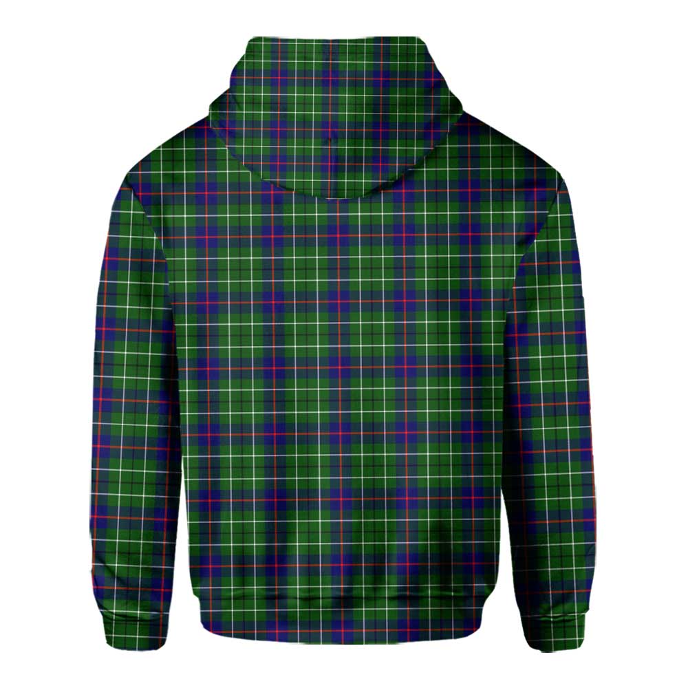 Clan Duncan Tartan Men Hoodie Crest And Plaid Basic Style