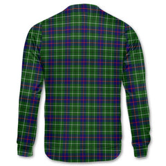 Clan Duncan Tartan Men Sweatshirt Crest And Plaid Basic Style