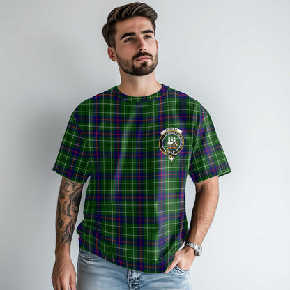 Clan Duncan Tartan Men T Shirt Crest And Plaid Basic Style