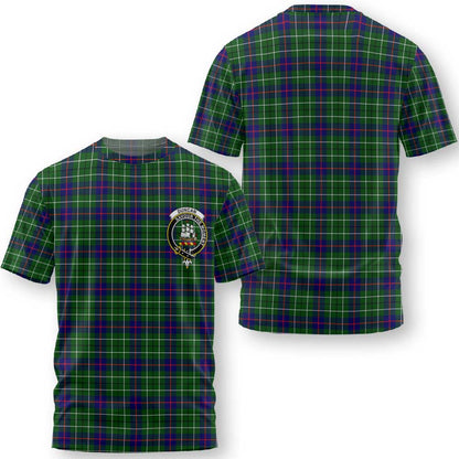 Clan Duncan Tartan Men T Shirt Crest And Plaid Basic Style