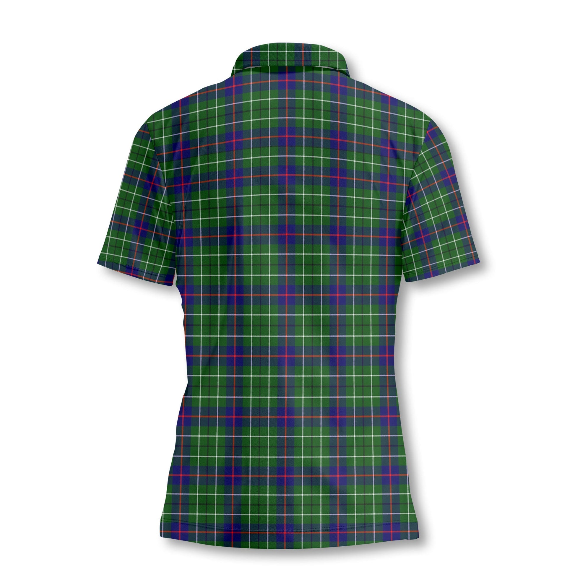 Clan Duncan Tartan Women Polo Shirt Crest And Plaid Basic Style