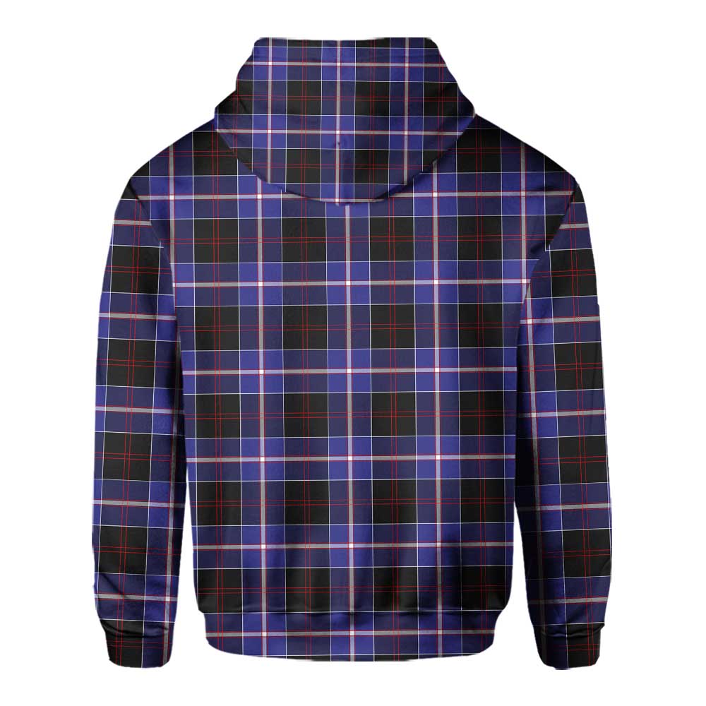 Clan Dunlop Tartan Men Hoodie Crest And Plaid Basic Style