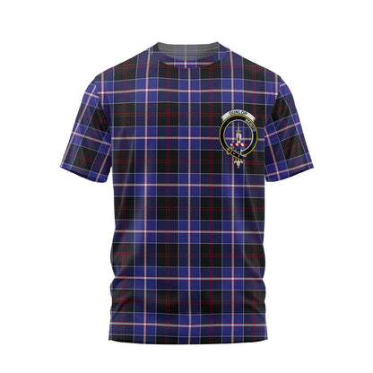 Clan Dunlop Tartan Women T Shirt Crest And Plaid Basic Style