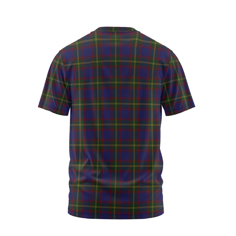 Clan Durie Tartan Men T Shirt Crest And Plaid Basic Style