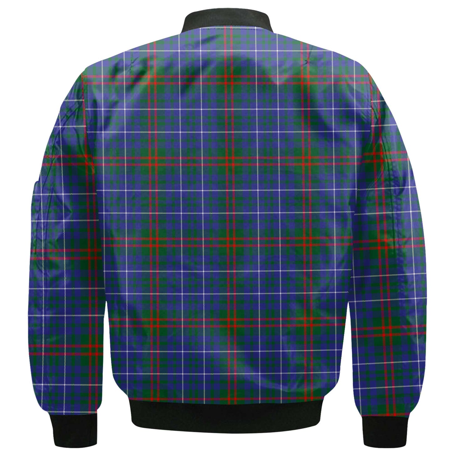 Clan Edmonstone Tartan Men Bomber Jacket Crest And Plaid Basic Style