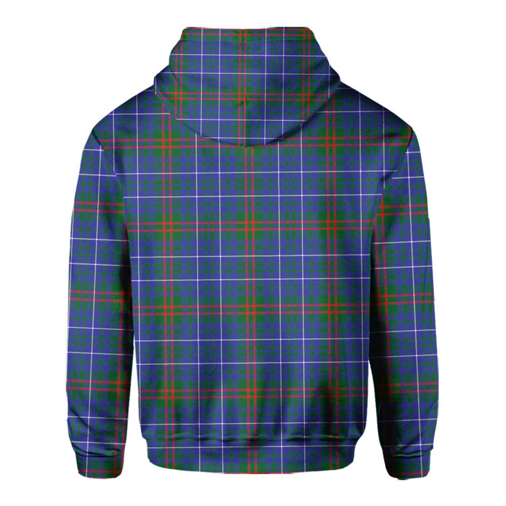 Clan Edmonstone Tartan Men Hoodie Crest And Plaid Basic Style