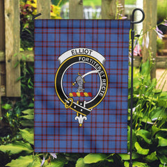 Clan Elliot Tartan Garden Flag Crest And Plaid Basic Style